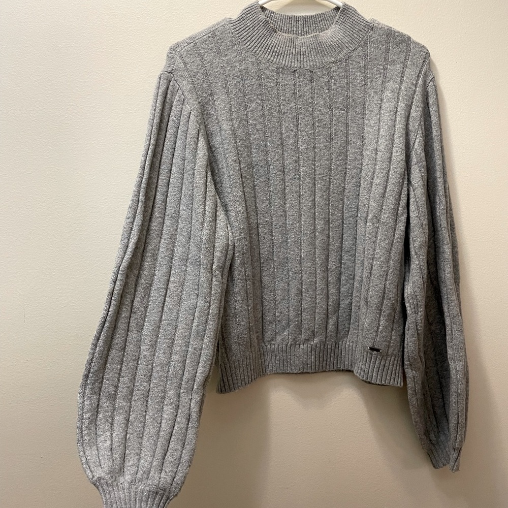 Grey Hollister sweater